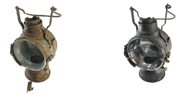 Železničarska signalna svetilka – petrolejka